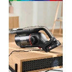 Пылесос вертикальный Bosch BCS931GAC серый, питание от аккумулятора, 2200 Вт, уборка сухая, пылесборник 0.4 л, фото16