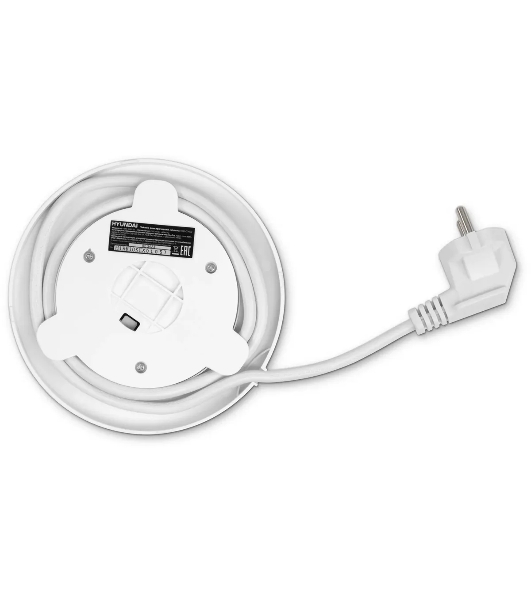 Чайник электрический Domfy DSW-EK304 1.7л. 2200Вт белый (корпус: стекло)