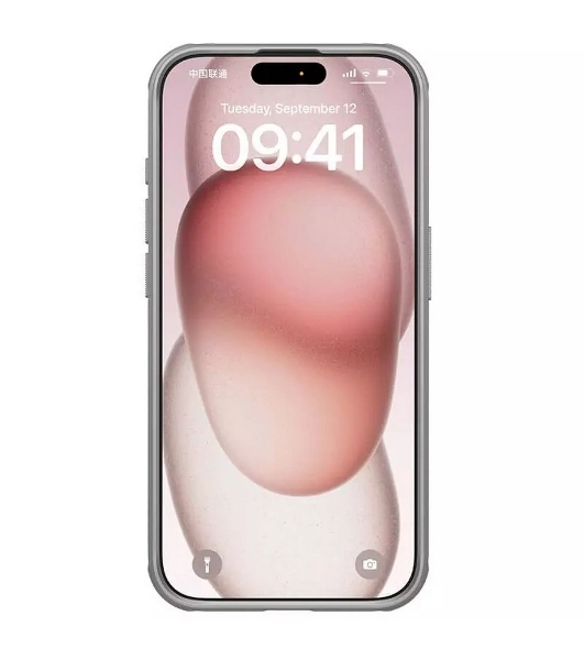 Чехол Super Frosted Shield Pro, titanium gray, (AP IP15 Pro Max)