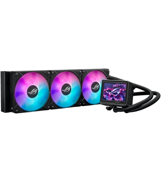 Система жидкостного охлаждения ASUS ROG RYUJIN III 360 ARGb EXTREME 90RC0131-M0EAY0 черный 120мм алюминий+медь 2800rpm 36db 4-pin 305W