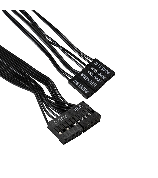 Компьютерный корпус Minitower ExeGate BAA-113-AAA450 (mATX, БП AAA450 с вент. 8см, 2*USB, аудио, черный)
