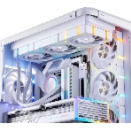 Вентилятор для корпуса JONSBO HF2-120WR Reverse (120x120x25мм, 4-pin PWM, ARGb, 63.3CFM, 29.5dBA, 2200RPM, белый), фото2