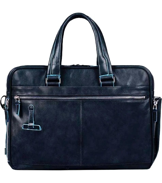 Сумка для ноутбука Piquadro Blue Square CA2765B2/BLU2 синий натур.кожа