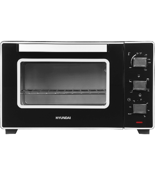 Мини-печь Hyundai MIO-HY093 28 л, 1600 Вт, черный