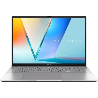 Ноутбук Asus VivoBook S16 S3607VA-RP105 Core 5 210H 16Gb SSD 512Gb Intel UHD Graphics 16' IPS WUXGA (1920x1200) без ОС silver WiFi BT Cam (90NB1671-M007R0)