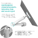 Кронштейн (держатель) ONKRON G80 для монитора 13'-32' дюймов настольный, белый, фото2