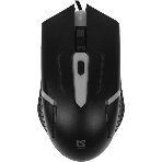 Мышь проводная Defender Flash MB-600L черный, 1200 dpi, USB, кнопки - 4, фото11