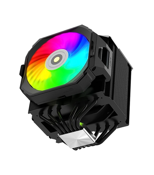 Кулер для процессора Alseye i600-B черный, 120 мм, алюминий/медь, 2300 об/мин, 37.8 дБ, 4 pin, 265 Вт, 160 мм