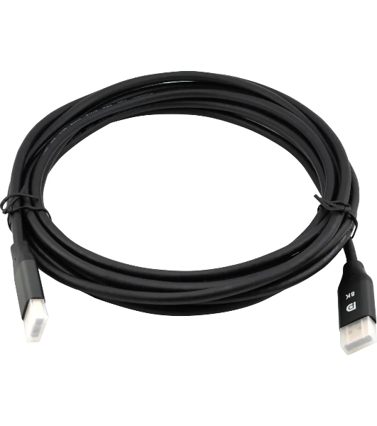 Кабель аудио-видео Cactus CS-DP-DP-1.4-5 DisplayPort (m)/DisplayPort (m) 5м. позолоч.конт. черный