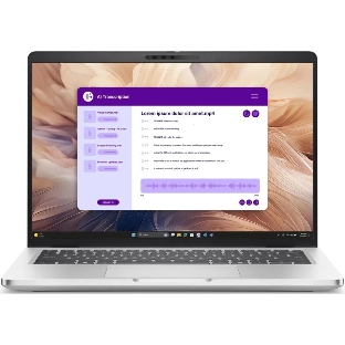Ноутбук Dell Pro 14 Plus Core Ultra 5 235U 16Gb SSD512Gb Intel Graphics 14' WVA FHD+ (1920x1200) Linux grey WiFi BT Cam (PRO14PL-5653)