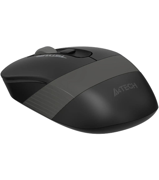 Мышь беспроводная A4Tech Fstyler FG10S черный/серый, 2000 dpi, радиоканал, USB, кнопки - 4