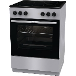 Плита электрическая Gorenje GEC6A11SG серый, конфорок 4 электрических, духовка 65 л, 60 см x 85 см x 60 см, фото 1