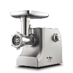Мясорубка электрическая Moulinex ME858D32 серебристый, 2100 Вт, 5.5 кг/мин, реверс, защита от перегрузки, насадки - 8, фото 1