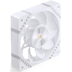 Вентилятор для корпуса JONSBO HF2-120WR Reverse (120x120x25мм, 4-pin PWM, ARGb, 63.3CFM, 29.5dBA, 2200RPM, белый), фото4