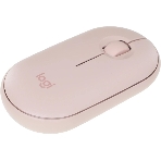 Мышь беспроводная Logitech Pebble M350 розовый, 1000 dpi, радиоканал, Bluetooth, USB, кнопки - 3, фото6