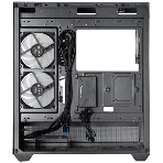Компьютерный корпус Chieftec Vista черный без БП ATX 3x120мм 1xUSB2.0 1xUSB3.0 1xUSB3.1 audio bott PSU, фото3