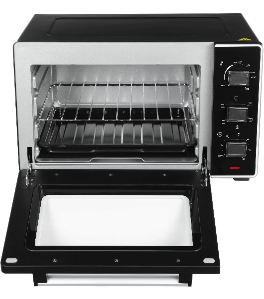 Мини-печь Hyundai MIO-HY093 28 л, 1600 Вт, черный