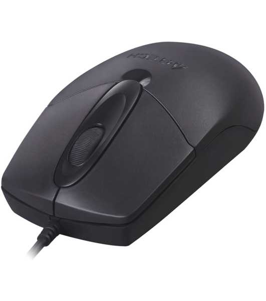 Мышь проводная A4Tech OP-720S черный, 1200 dpi, USB, кнопки - 3