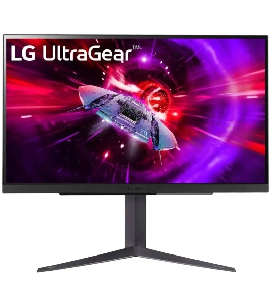 Монитор 27' LG UltraGear 27GR83Q-B IPS 2560x1440, 240 Гц, 1 мс, 16:9, 500 кд/м2, 2xHDMI, 1xDP, 1x3.5 мм, черный