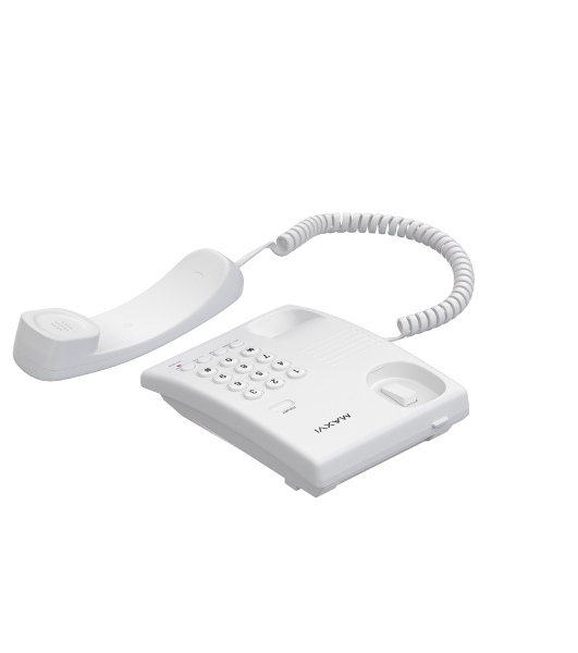 Проводной телефон MAXVI CS-02 white