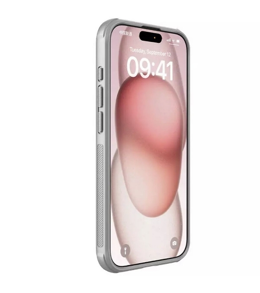 Чехол Super Frosted Shield Pro, titanium gray, (AP IP15 Pro Max)