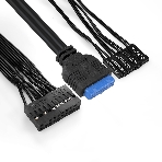 Компьютерный корпус ExeGate EX284036RUS Minitower BA-204U Black, mATX, (AA450, 80мм), 2хUSB+2хUSB 3.0, Audio, фото4
