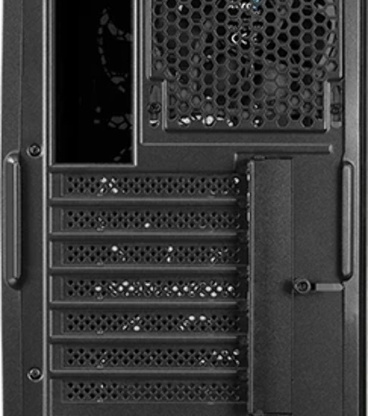 Компьютерный корпус Aerocool/Formula Aero One Eclipse-G-BK-v1 черный без БП ATX 4x120мм 2xUSB 3.0 audio