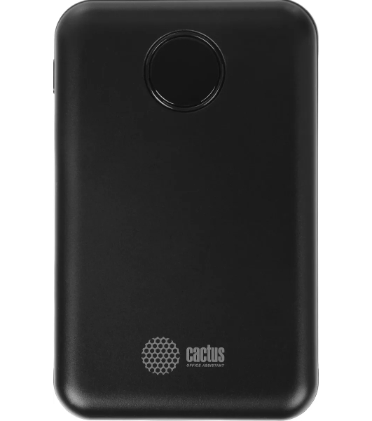 Портативный аккумулятор Cactus CS-PBFSOA-10000 10000mAh 22.5W 4.5A USB-A/USB-C черный