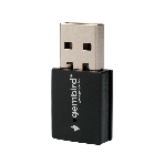 Сетевой адаптер Wi-Fi+Bluetooth Gembird WNP-UA-018 двухдиапазонный мини, 600 Мбит, USB, 802.11b/a/g/n/ac, фото 1