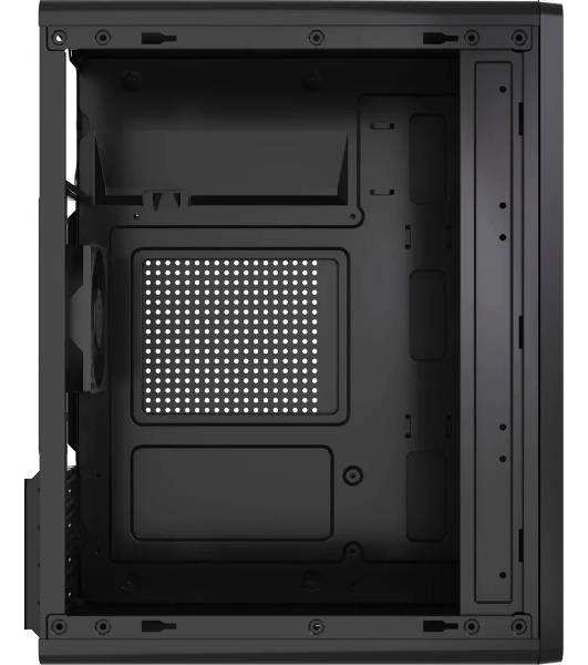 Компьютерный корпус Accord ACC-M258-02B черный без БП mATX 4x120мм 2xUSB2.0 audio