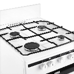 Плита газовая Hansa FCGW51001 белый, конфорок 4 шт, духовка 56 л, 50 см x 85 см x 60 см, фото4