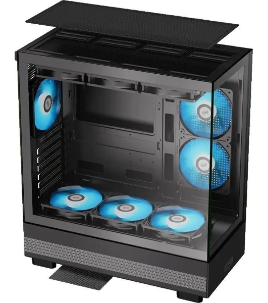 Корпус PcCooler C3Q500 BK черный без БП ATX 9x120мм 5x140мм 2xUSB3.0 audio bott PSU