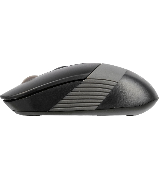 Мышь беспроводная A4Tech Fstyler FG10S черный/серый, 2000 dpi, радиоканал, USB, кнопки - 4
