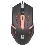 Мышь проводная Defender Flash MB-600L черный, 1200 dpi, USB, кнопки - 4, фото15