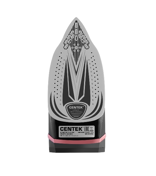Утюг Centek CT-2313 розовый/черный, 2400 Вт, 50 г/мин, 185 г/мин, 350 мл