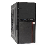 Компьютерный корпус ExeGate EX284036RUS Minitower BA-204U Black, mATX, (AA450, 80мм), 2хUSB+2хUSB 3.0, Audio, фото 1