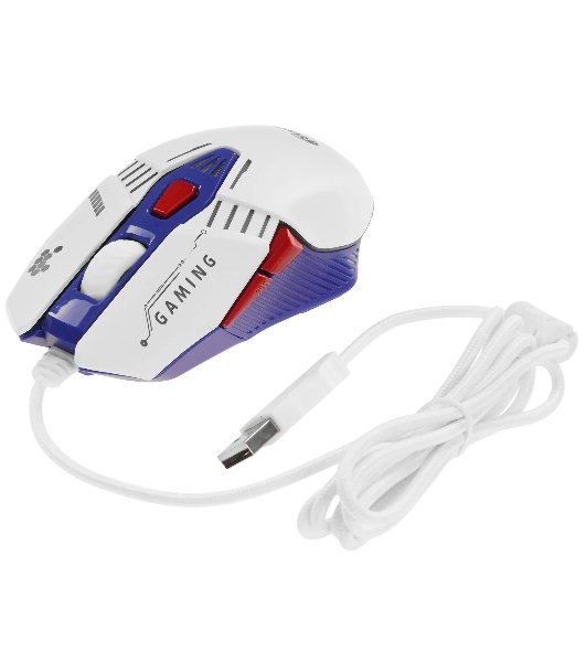 Мышь проводная Ritmix ROM-400 White
