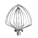 Миксер с подъемной чашей KitchenAid 5KSM7990XEWH Professional 6.9л белый, фото4
