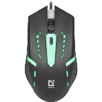 Мышь проводная Defender Flash MB-600L черный, 1200 dpi, USB, кнопки - 4, фото16