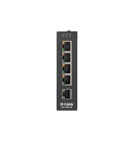 Коммутатор D-Link DIS-100E-5W/A1A, 5×100 Мбит/с, неуправляемый