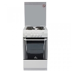 Плита электрическая De Luxe 506004.04 Э белый, конфорок 4 шт, духовка 54 л, 50 см x 85 см x 60 см, фото2
