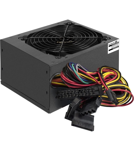 Блок питания ExeGate 750PPE, 750W, (ATX, APFC, PC, КПД 80% (80 PLUS), 12cm fan, 24pin, 2x(4+4)pin, 4xPCI-E, 6xSATA, 3xIDE, черный, кабель 220V в комплекте 1,8м)