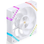 Вентилятор для корпуса JONSBO HF2-120WR Reverse (120x120x25мм, 4-pin PWM, ARGb, 63.3CFM, 29.5dBA, 2200RPM, белый), фото8