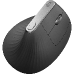 Мышь беспроводная Logitech MX Vertical черный/серебристый, 4000 dpi, радиоканал, Bluetooth, USB, кнопки - 6, фото3