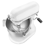 Миксер с подъемной чашей KitchenAid 5KSM7990XEWH Professional 6.9л белый, фото5