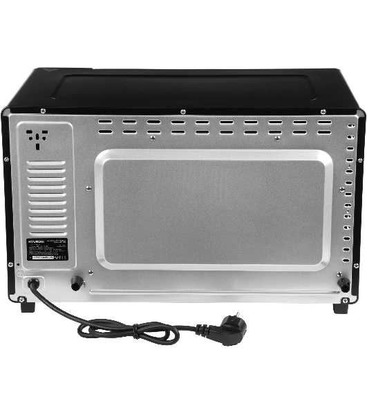 Мини-печь Hyundai MIO-HY093 28 л, 1600 Вт, черный