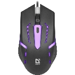 Мышь проводная Defender Flash MB-600L черный, 1200 dpi, USB, кнопки - 4, фото17