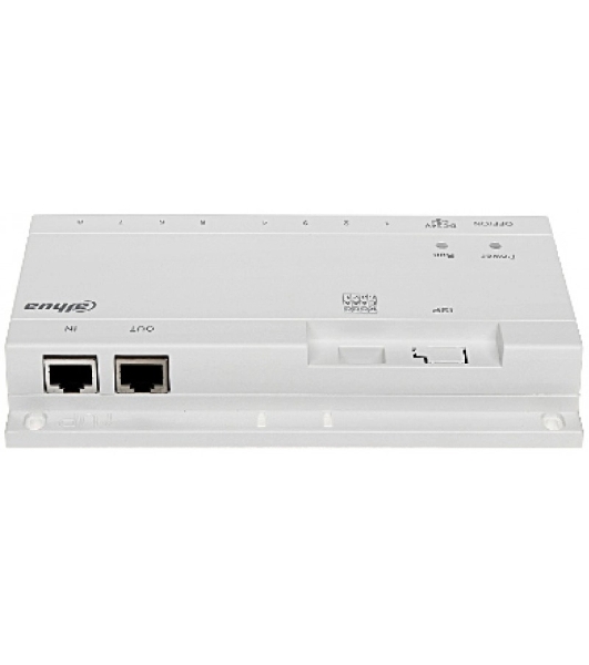 Коммутатор Dahua DHI-VTNS1060A, 6×PoE (24 В) + 2×Uplink, неуправляемый