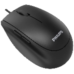 Мышь проводная Philips SPK7327 черный, 1600 dpi, USB, кнопки - 5, фото2