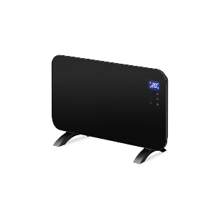 Конвектор электрический Neoclima AURA-2000B черный, 2000 Вт, 25 м2, электронный термостат, Wi-Fi